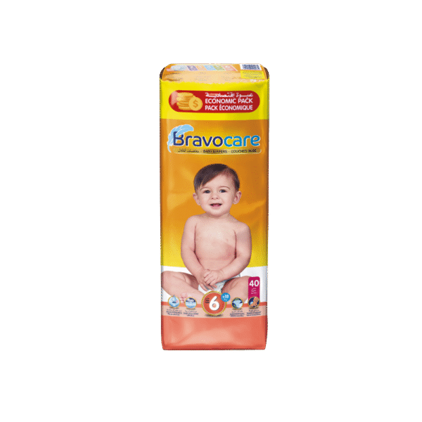 6 Bravo Care Diapers Jumbo
