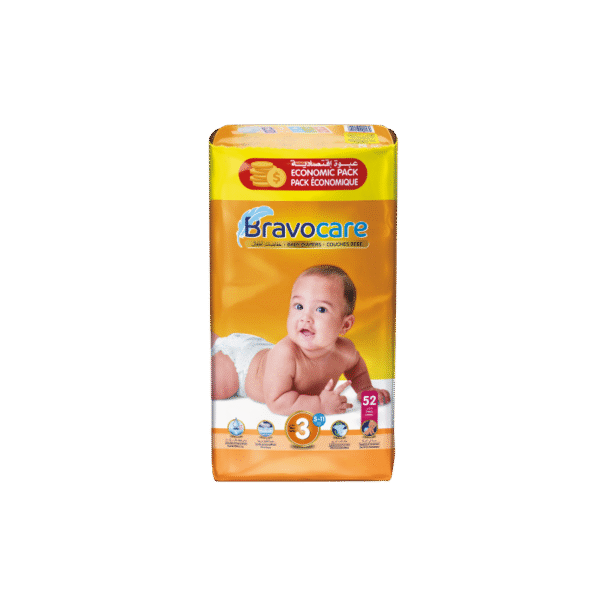 3 Bravo Care Diapers Jumbo