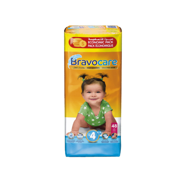 4 Bravo Care Diapers Jumbo